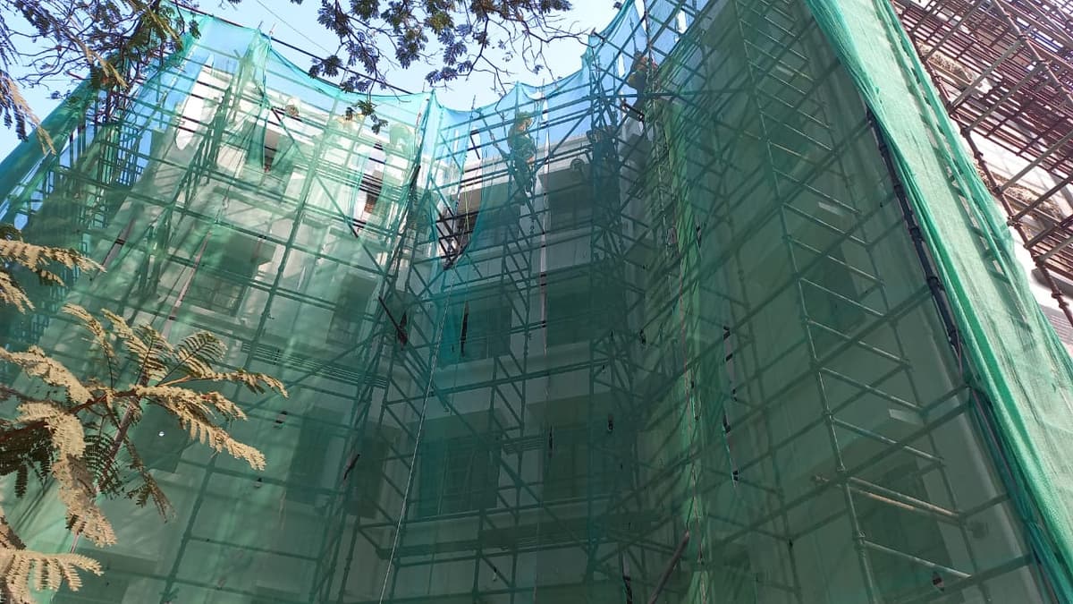 Godrej Colony – Building X87 Structural Repair & Exterior Restoration